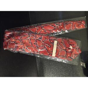 Northwest Neck Tie | Vintage - Northwest - Red Black White Yellow - 93572